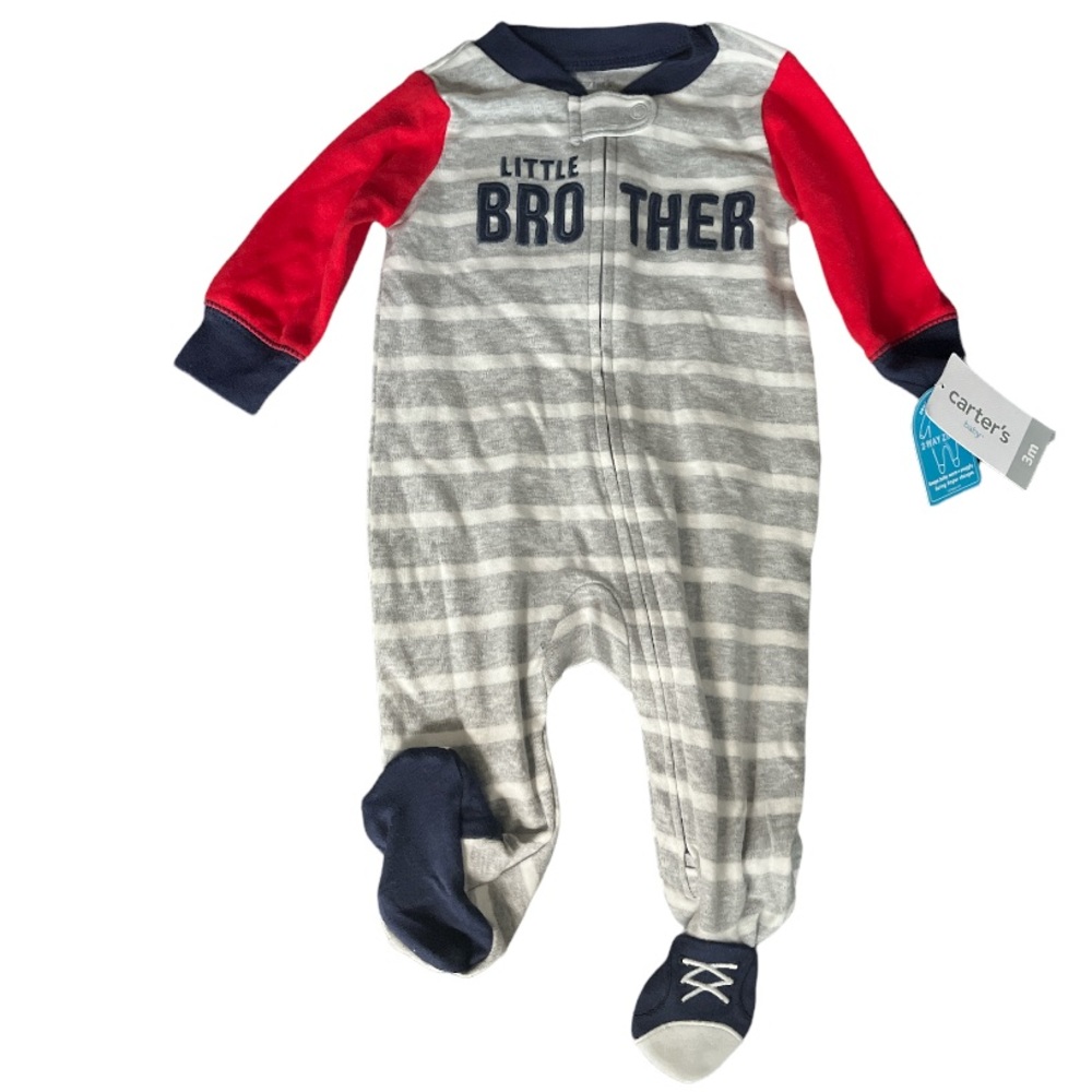 NWT Carter’s Little Brother Footed Sleep and Play